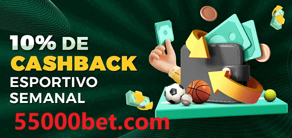 10% de bônus de cashback na 5500bet